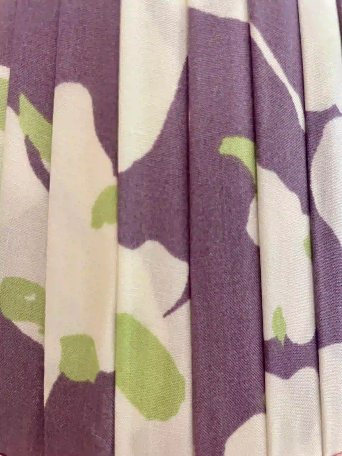 Abat-jour tambour plissé violet – C’est pas Versailles ici !