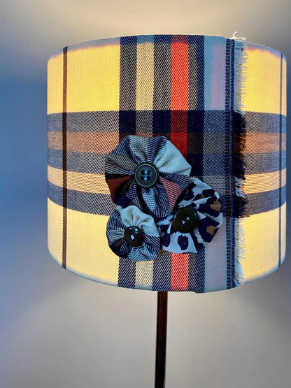 Abat-jour tartan - C’est pas Versailles ici !
